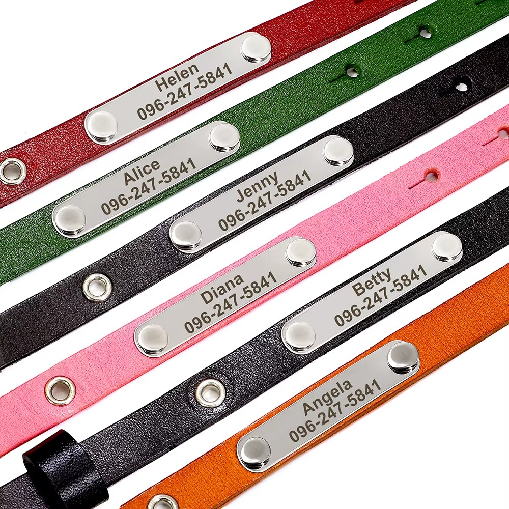 Personalisiertes Katzenhalsband mit Gravur