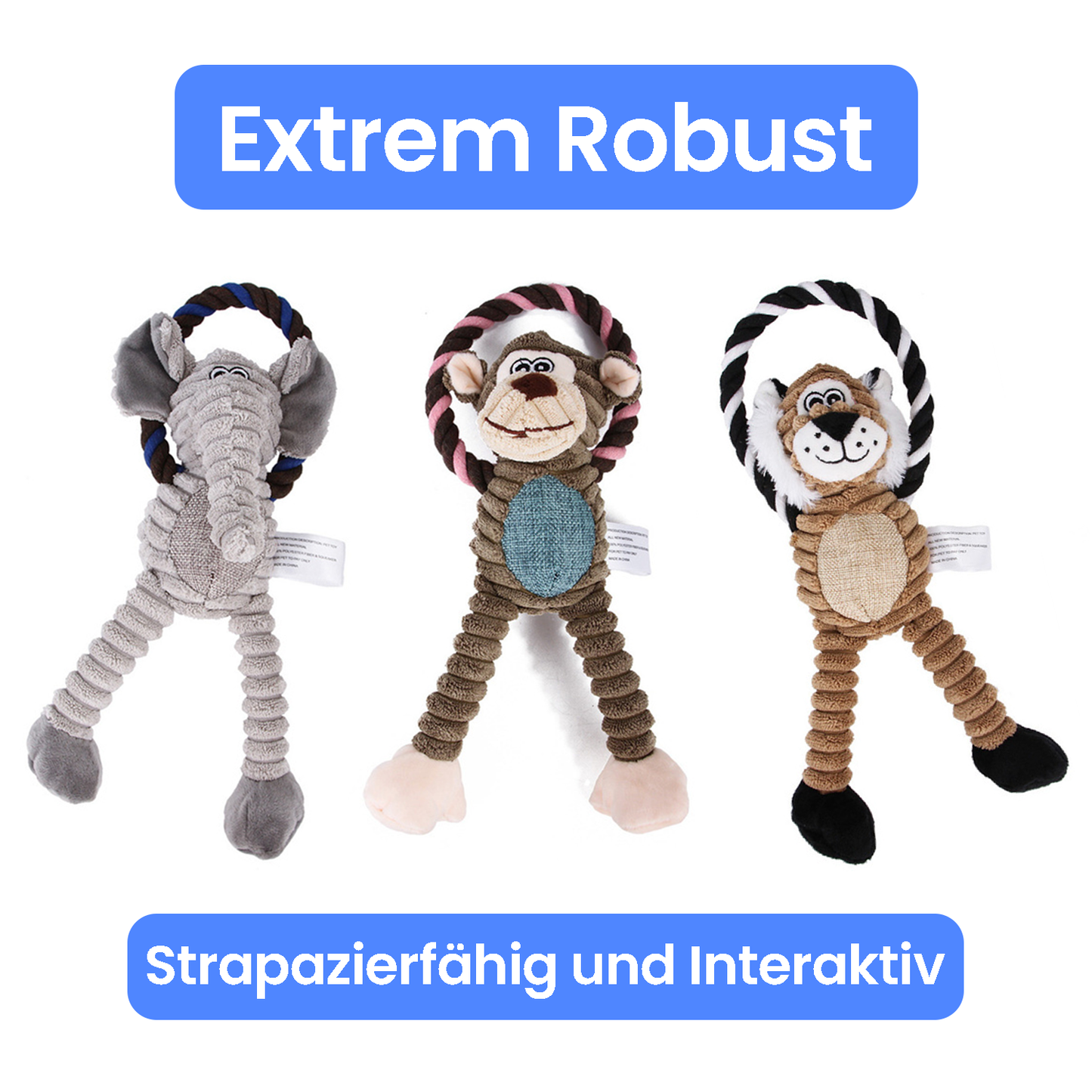 Hundespielzeug extra Robust - Strapazierfähiges Kauspielzeug