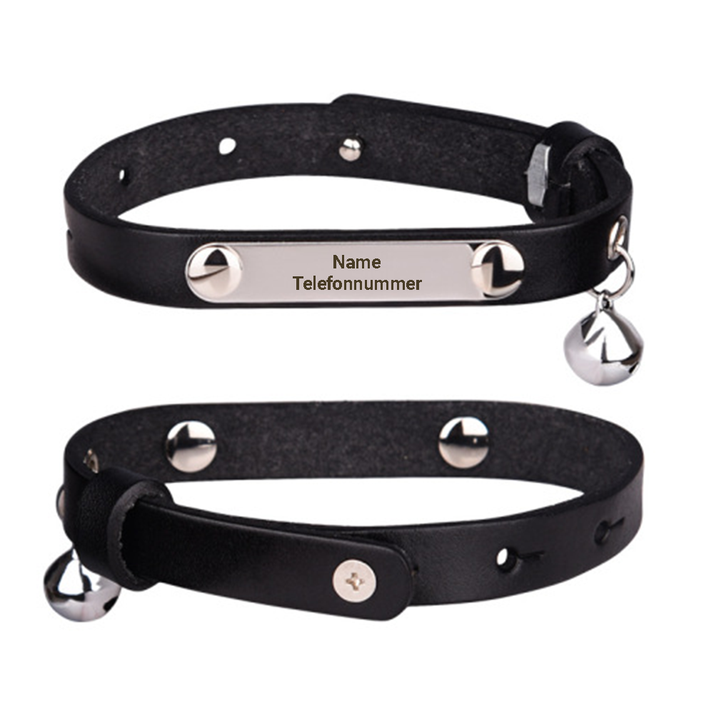 Personalisiertes Katzenhalsband mit Gravur