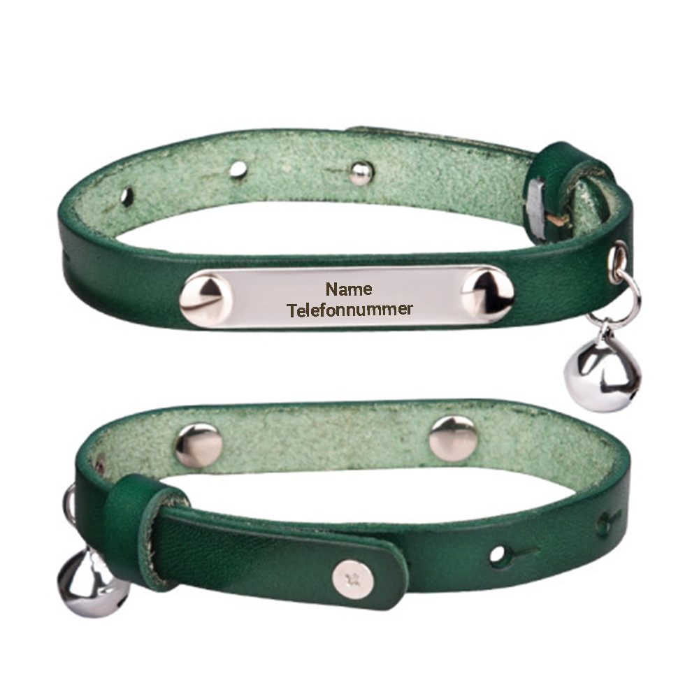 Personalisiertes Katzenhalsband mit Gravur