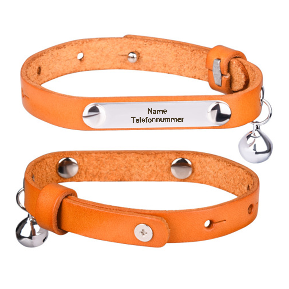 Personalisiertes Katzenhalsband mit Gravur