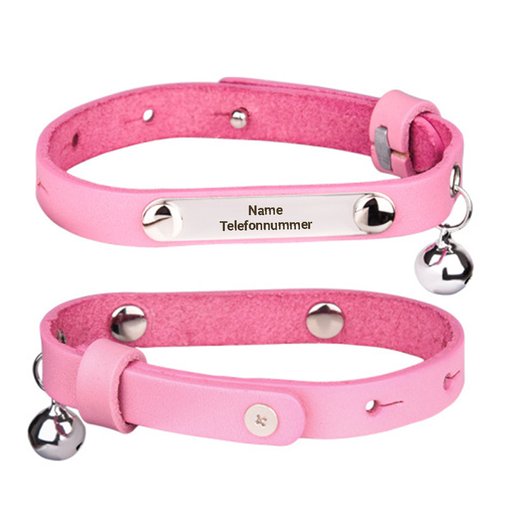 Personalisiertes Katzenhalsband mit Gravur