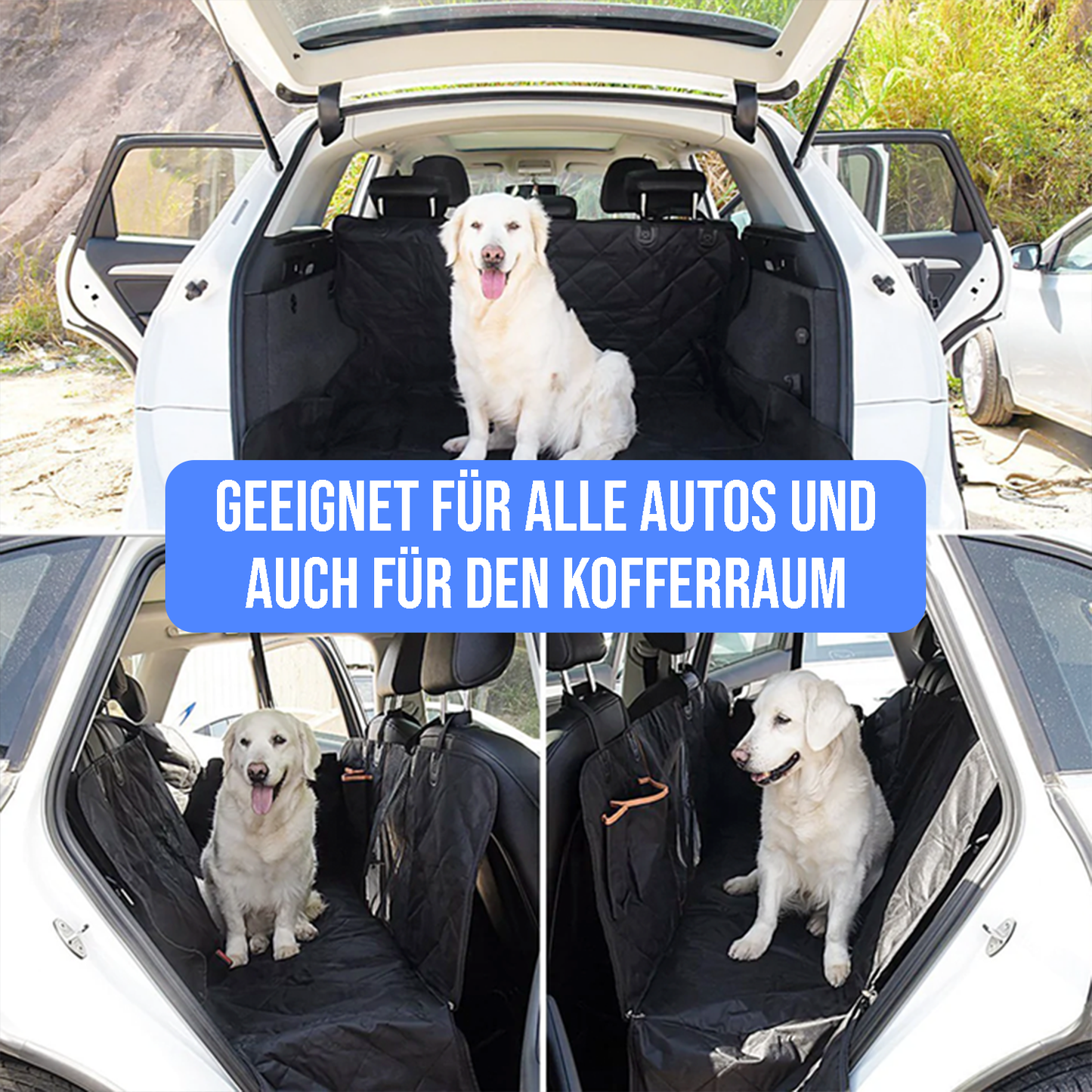 CarProtect™ Premium Autoschutz für Rückbank/Kofferraum