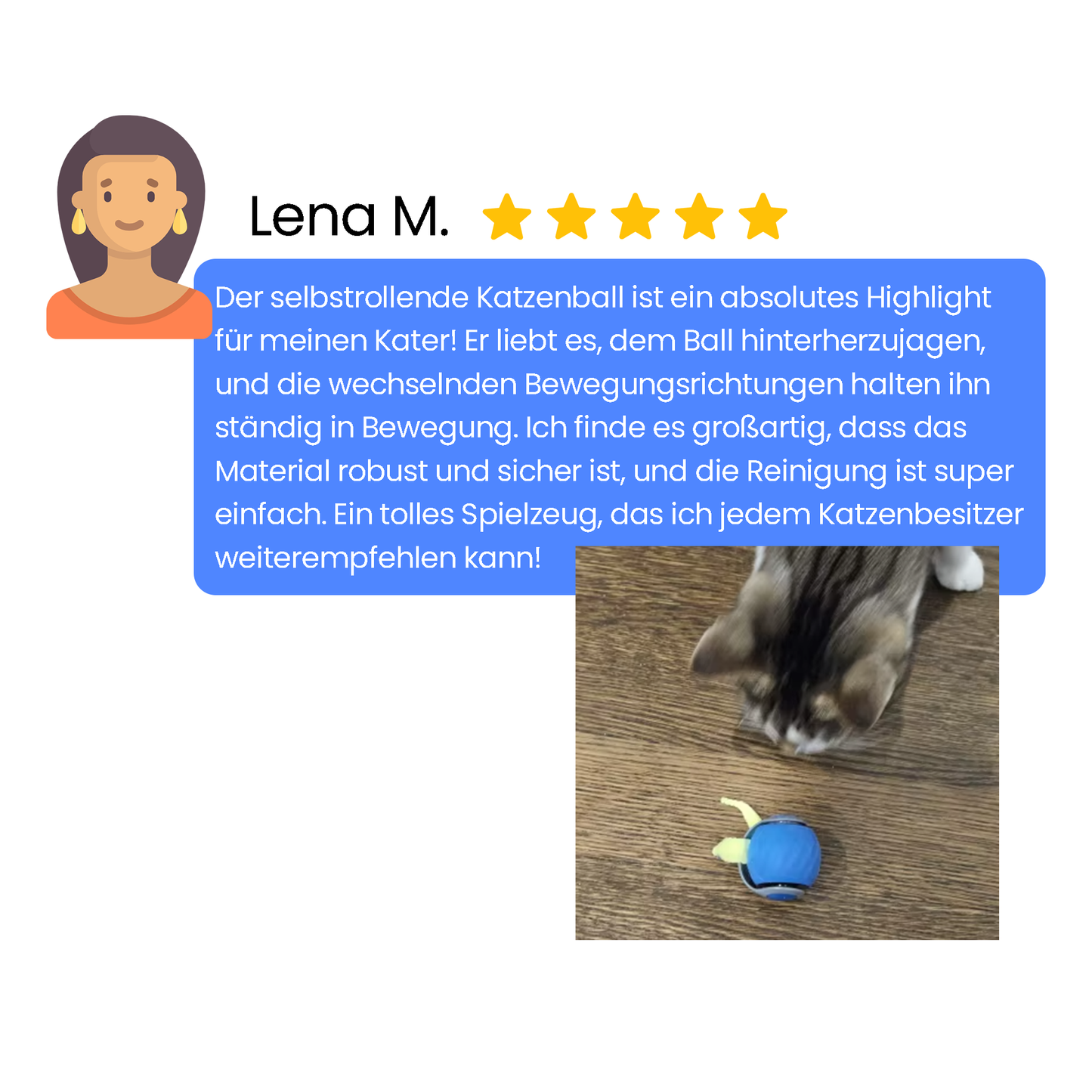 CatRocket™ Interaktives Katzenspielzeug