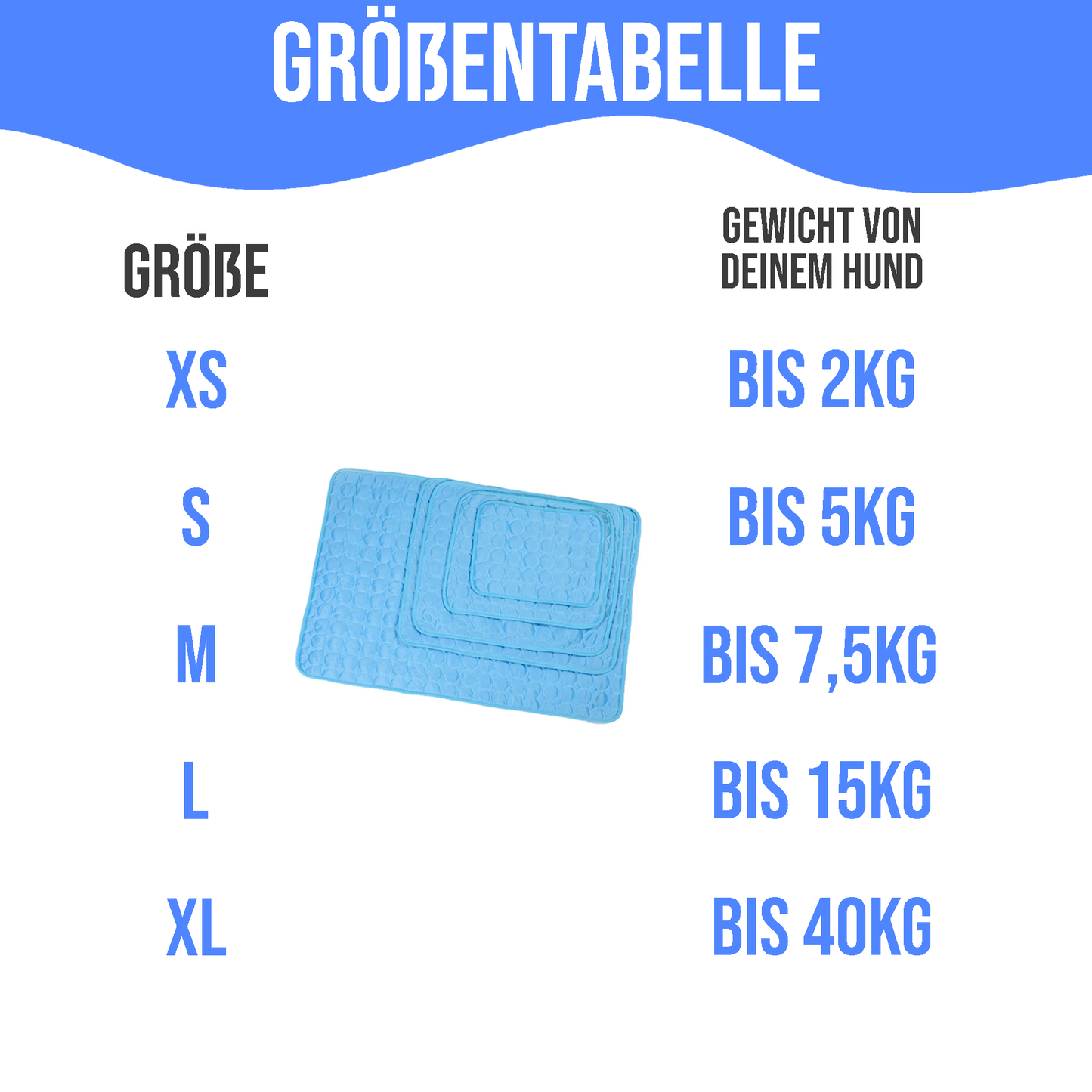 DogCool™ Premium Kühlmatte für Hunde