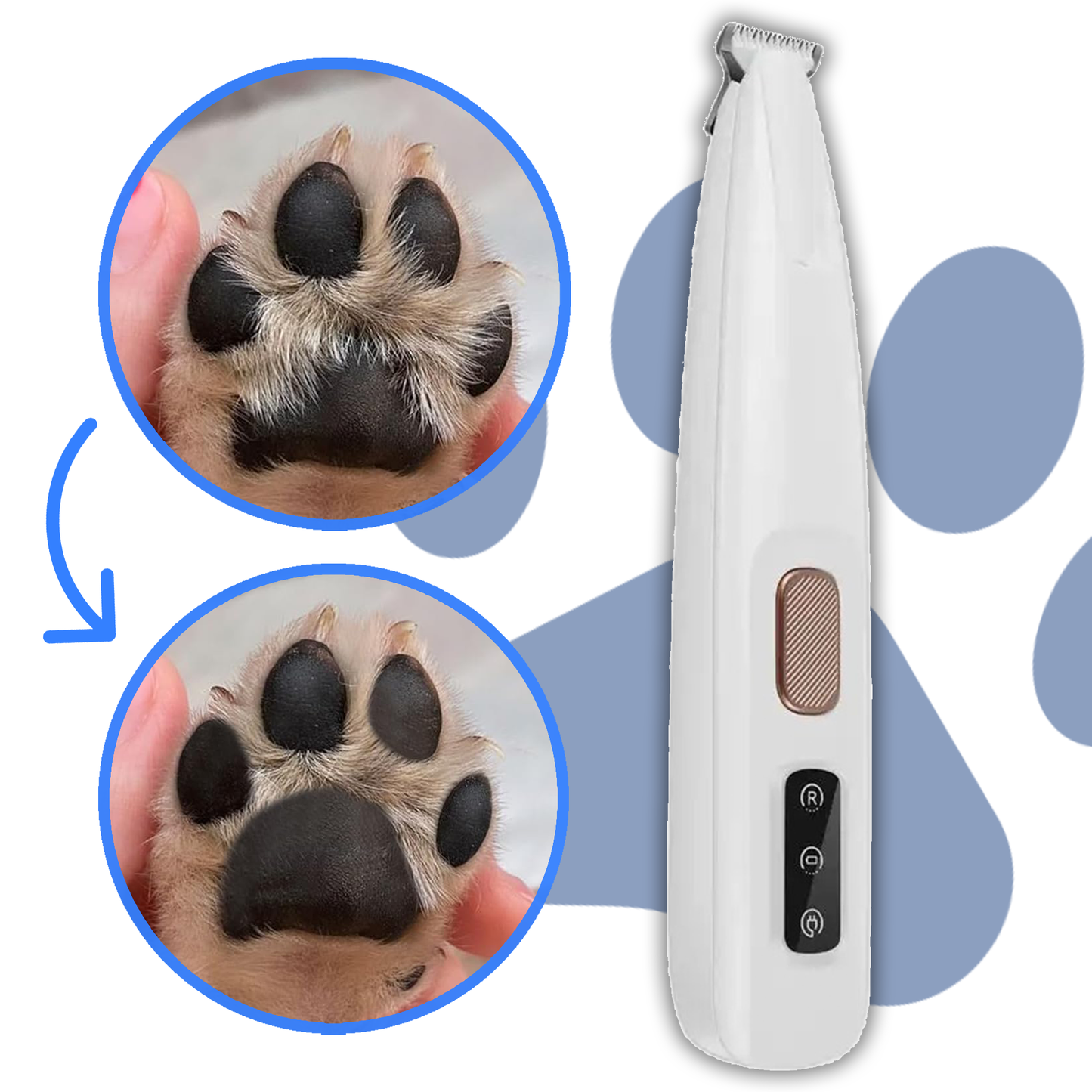 Fellnasenstube™ Pfotentrimmer für Hunde & Katzen