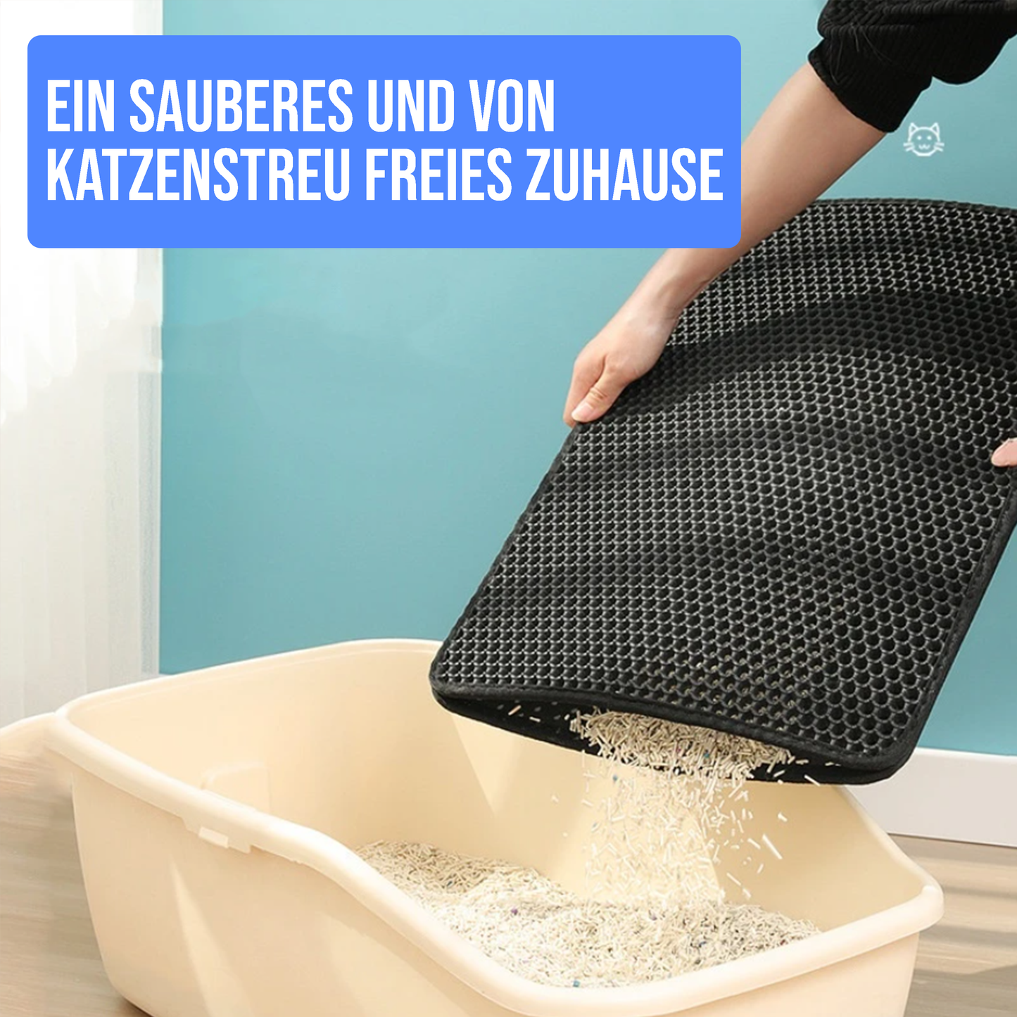 Die innovative Katzenstreumatte