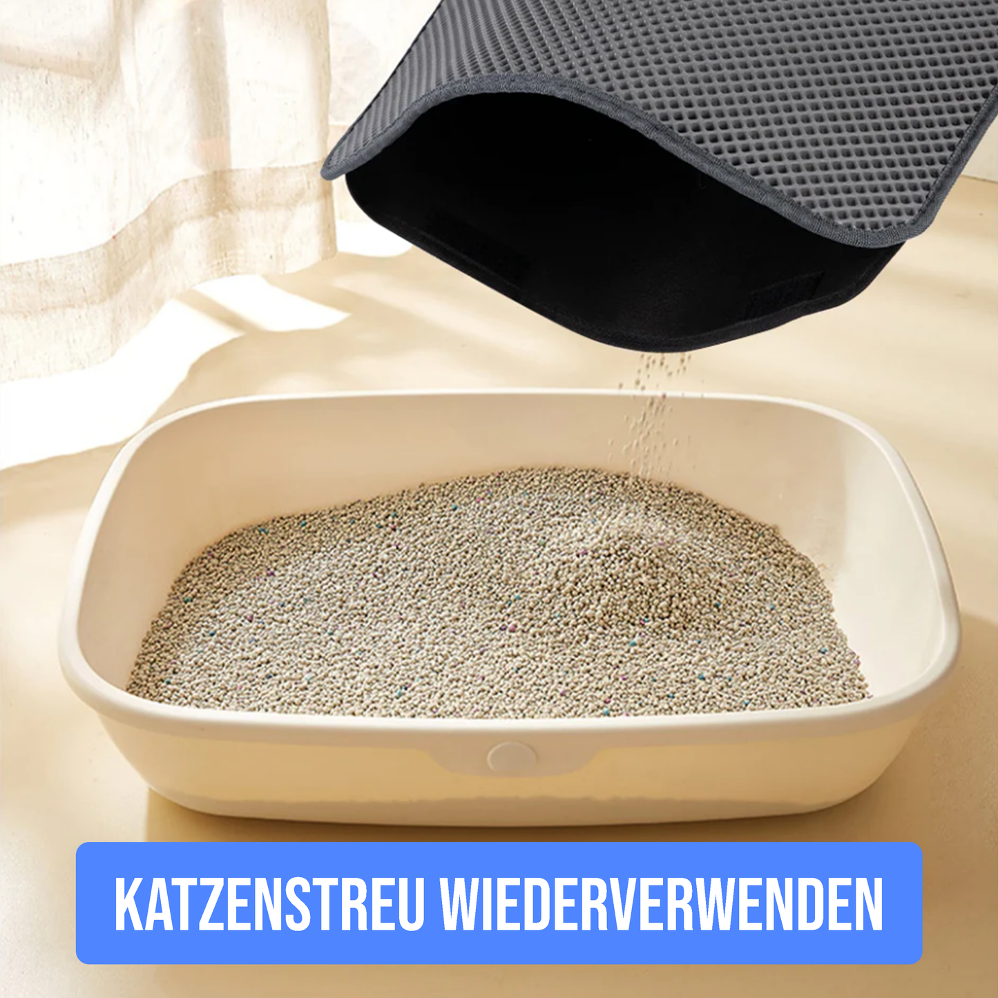 Die innovative Katzenstreumatte
