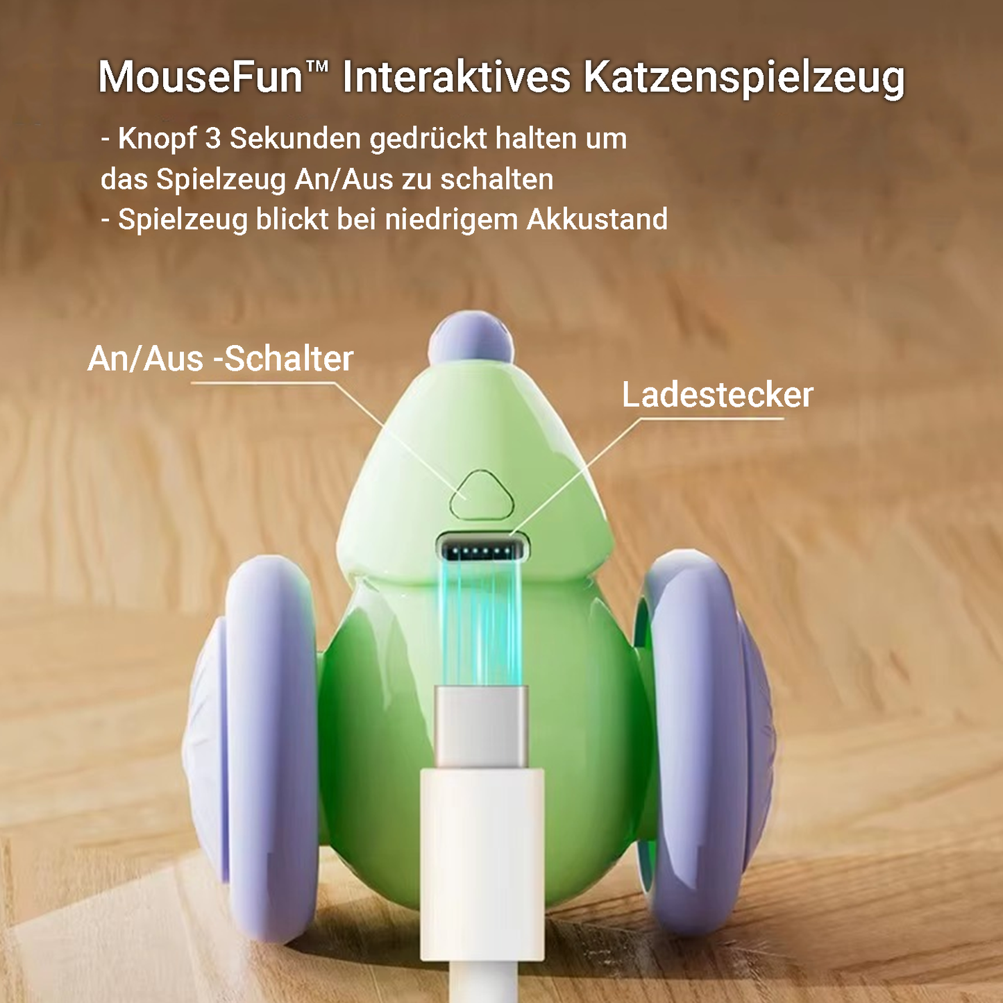 MouseFun™ Interaktives Spielzeug