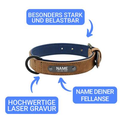 Personalisiertes Hundehalsband mit Gravur