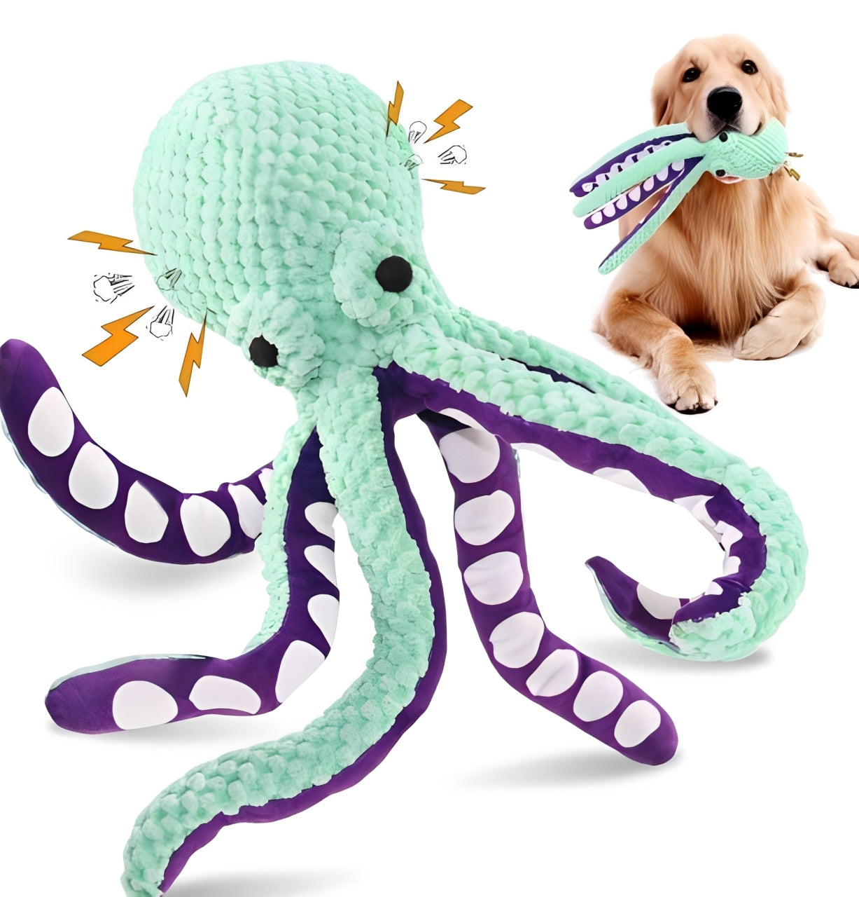 KrakenFun™ Extra Robustes Hundespielzeug