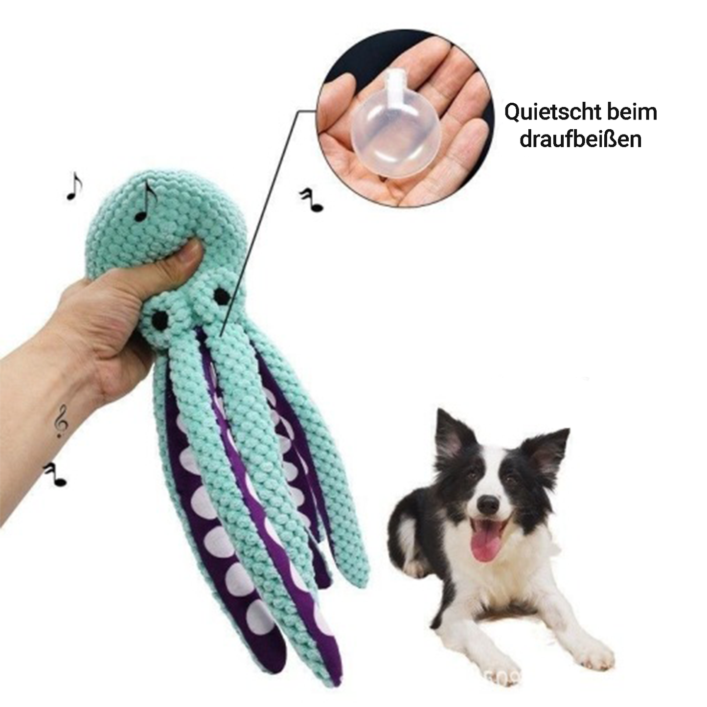 KrakenFun™ Extra Robustes Hundespielzeug