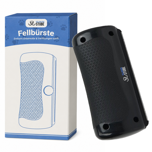 Fellnasenstube® Hundebürste für Unterwolle
