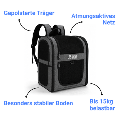 Fellnasenstube® Hunderucksack - Besonders Stabil & Bequem